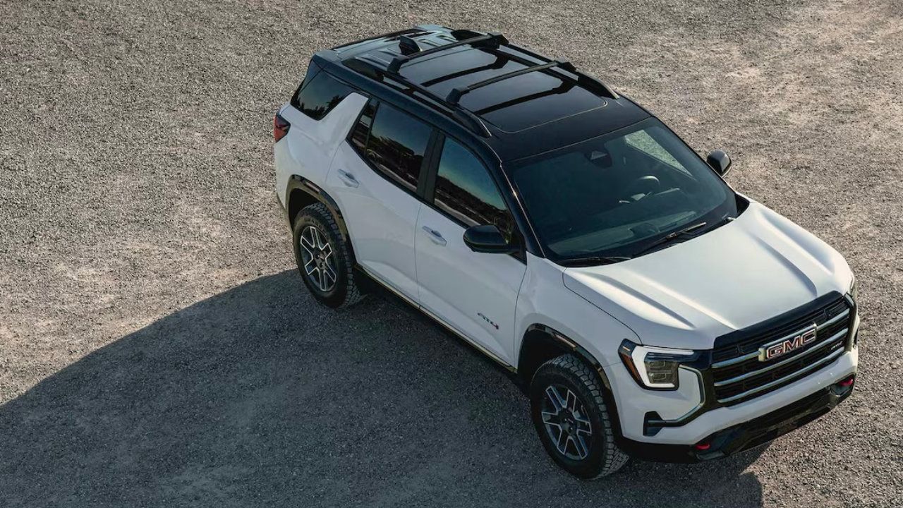 Gros plan sur la face avant du GMC Terrain 2026