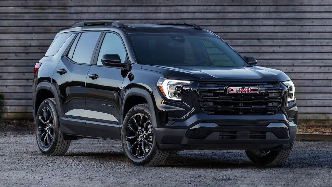 Vue avant du GMC Terrain 2026 soulignant son design compact et moderne