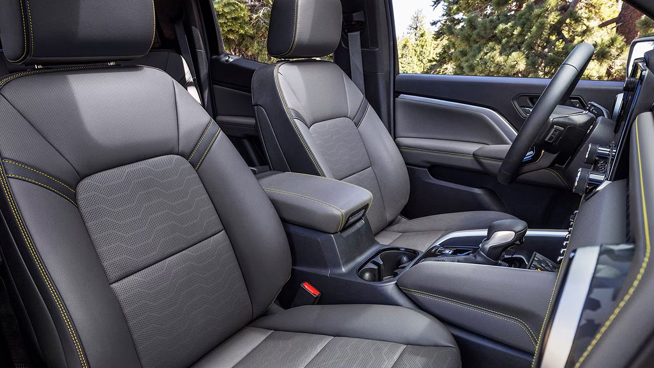 Habitacle et sièges du Chevrolet Colorado 2026